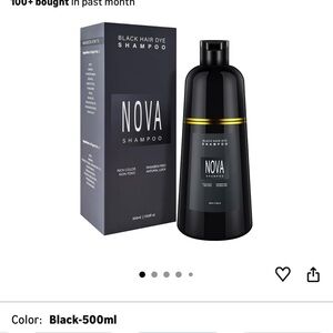 Nova Black Hair Dye Shampoo